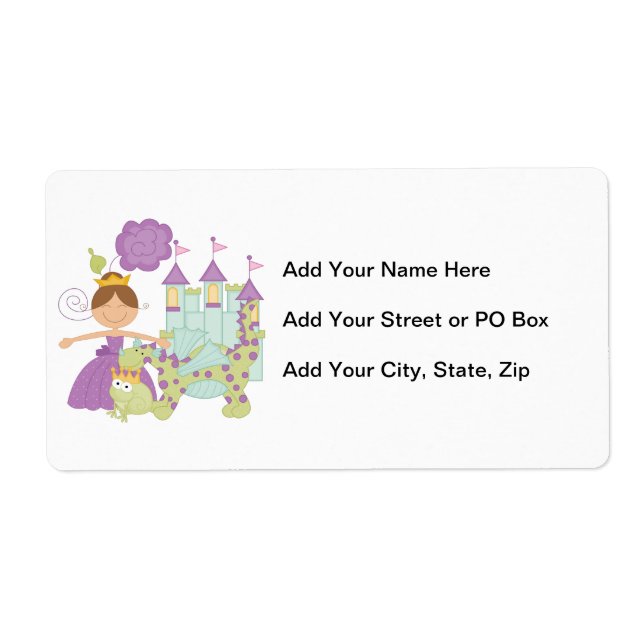 Etiqueta Princesa triguena (Frente)