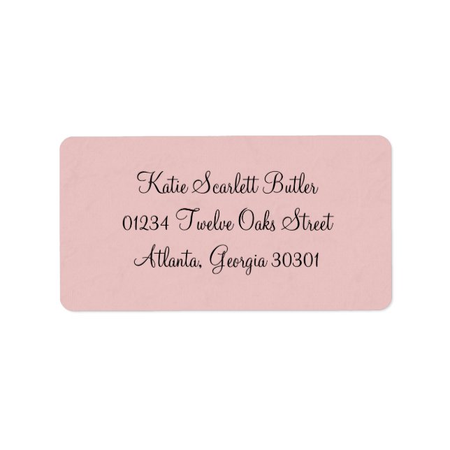 Etiqueta Princess Baby Shower (Frente)