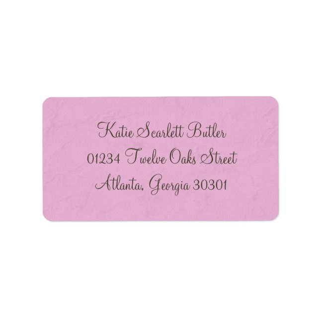 Etiqueta Princess Baby Shower (Frente)