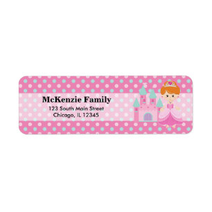 Etiqueta Princess & Castle