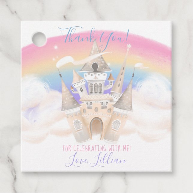 Etiqueta Princess Rainbow (Anverso)