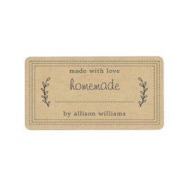 Etiqueta Productos hechos a la vista y hechos en casa: conf