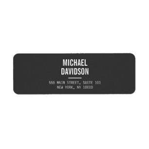 ETIQUETA PROFESIONAL MODERNO Nº 4