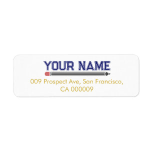 Etiqueta Profesor personalizado