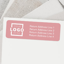 Etiqueta promocional de logotipo comercial de pers