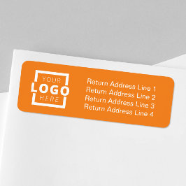 Etiqueta promocional de logotipo comercial de pers