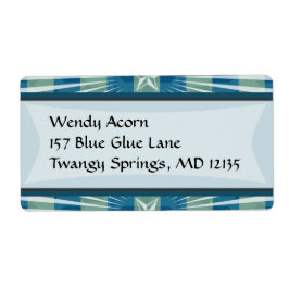 Etiqueta Propaganda retro