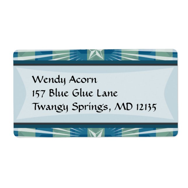 Etiqueta Propaganda retro (Frente)