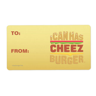 Etiqueta Puedo Tener El Logo De Cheezburger