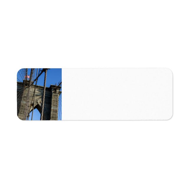 Etiqueta Puente de Brooklyn 02 (Frente)