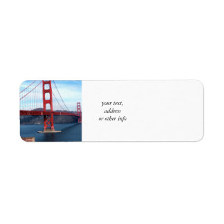 Etiqueta Puente de la bahía de San Francisco