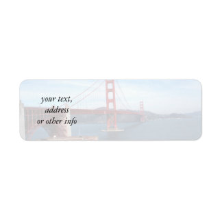 Etiqueta Puente de la bahía de San Francisco