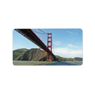 Etiqueta Puente Golden Gate