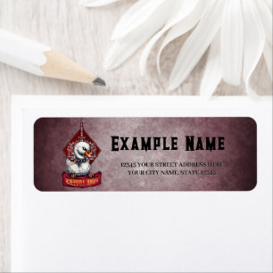 Etiqueta Punk Swan: El rebelde de plumas.