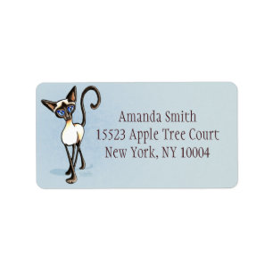 Etiqueta Punto de foco de foca siamesa Crosswalk Off Leash 