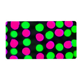 Etiqueta Puntos/Círculos de polka