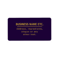 Purple & Gold Multi-Purpose