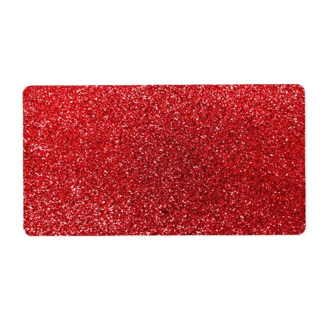 Etiqueta Purpurina rojo (Frente)