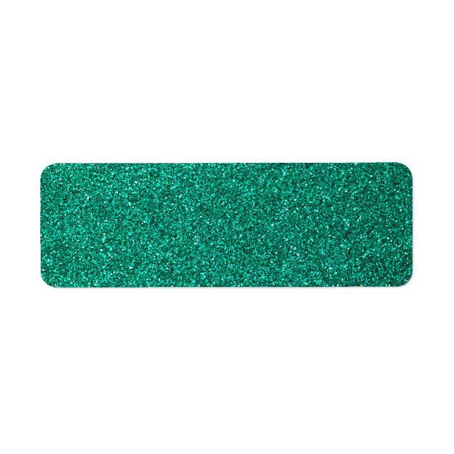 Etiqueta Purpurina verde (Frente)
