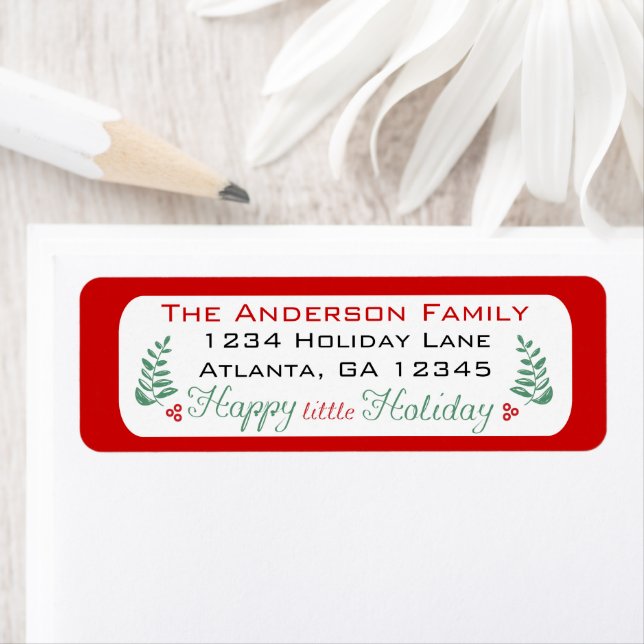 Etiqueta Que tengas unas vacaciones felices (In situ)