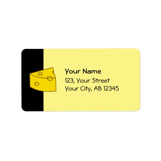 Etiqueta Queso amarillo (Frente)