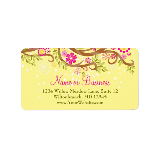 Etiqueta Rama caprichosa (Frente)