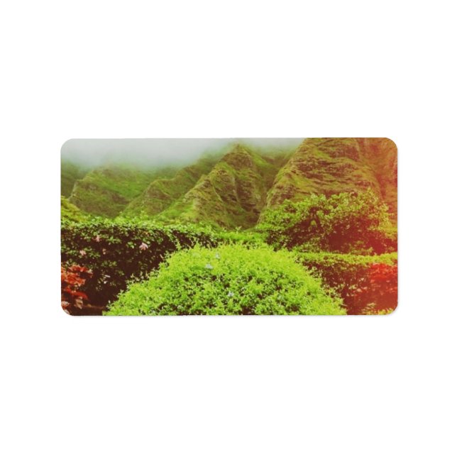 Etiqueta Rancho de Kualoa (Frente)