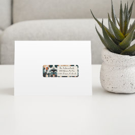 Etiqueta Ranura de Scandi, personalizado