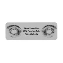 Rara dirección de devolución de ojos de anatomía