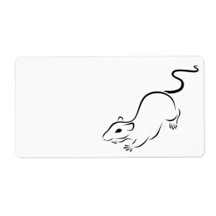 Etiqueta Rata de la tinta