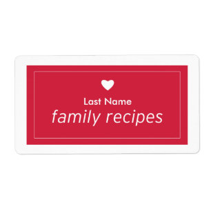 Etiqueta Recetas de la familia