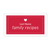 Recetas familiares