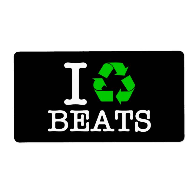 Etiqueta Reciclé Beats (Frente)