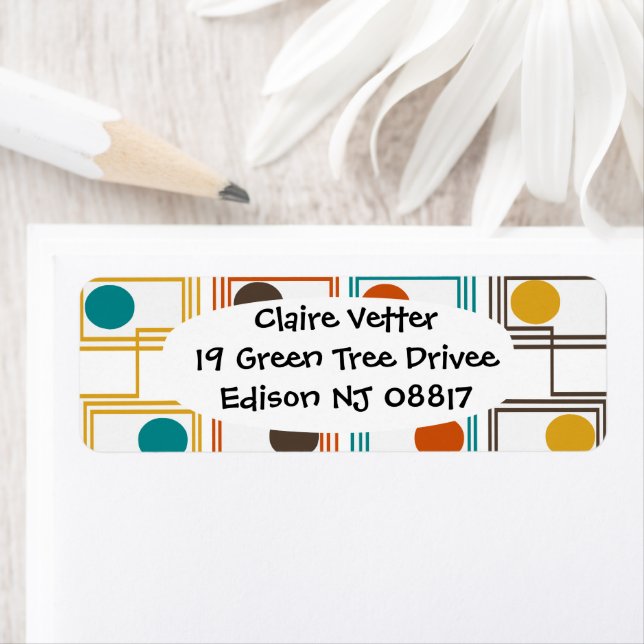 Etiqueta Rectángulos de Kandinsky con ovales (In situ)