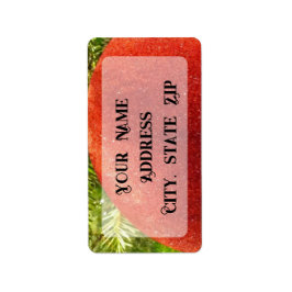 Etiqueta Red Christmas Ornament Bauble 