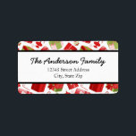 Etiqueta Red & Green Gifts - Address Labels<br><div class="desc">Red & Green Gifts - Address Labels</div>