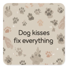 Etiqueta redonda de mascotas