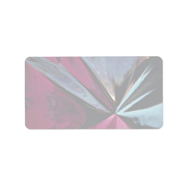 Etiqueta Reflexión en el Relieve metalizado de aluminio (Frente)