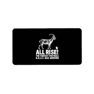 Etiqueta Regalo de gasa de fútbol de la Liga de Campeones