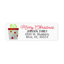 Etiqueta Regalo de Navidad