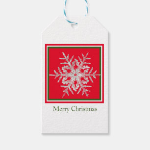 Etiqueta Regalo Feliz Navidad Bentley Snowflake