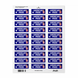 Etiqueta Regalos del 4 de julio por el día de la independen