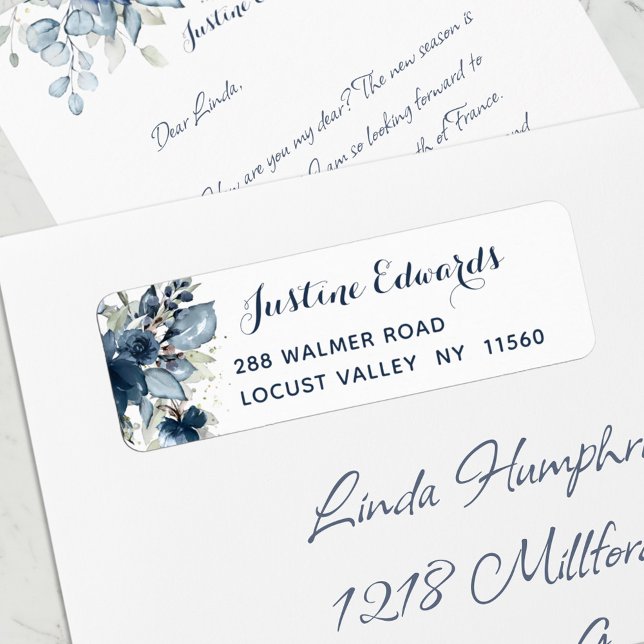 Etiqueta Regreso de eucalipto azul turbio y peony plateado  (Subido por el creador)