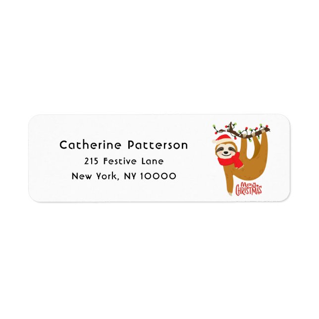 Etiqueta Regreso personalizado de ferias navideñas navideña (Frente)