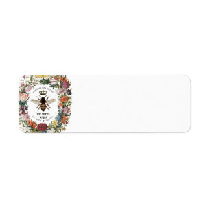 ETIQUETA REINA BOTÁNICA MODERNA