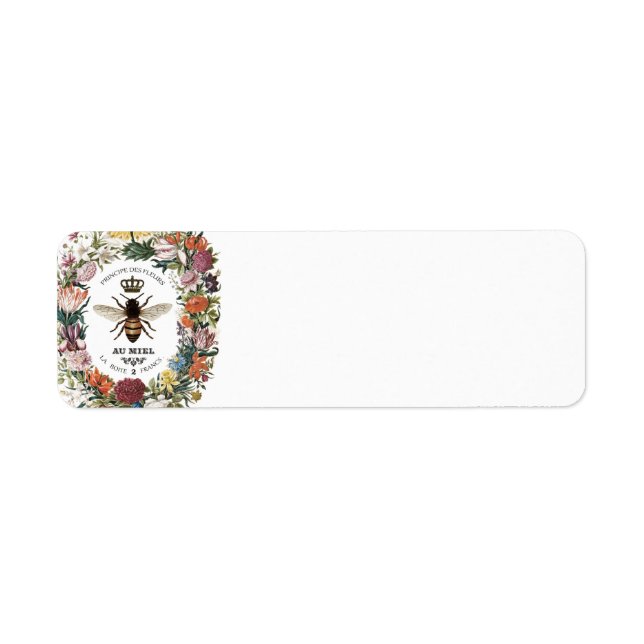 ETIQUETA REINA BOTÁNICA MODERNA (Frente)