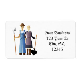 Etiqueta Reina de espadas Thunder_Cove, esposa de un granje