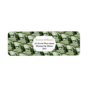 ETIQUETA REMITE DEL LIRIO DE LOS VALLES