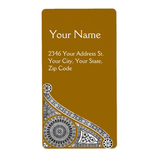 Etiqueta RENAISSANCE Amarillo (Frente)