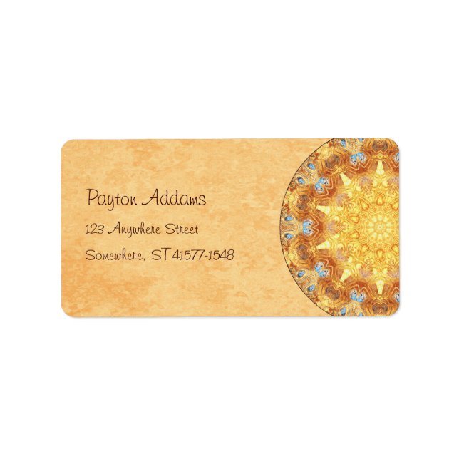 Etiqueta Renewal Mandala Address Label (Frente)